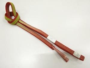 未使用品　正絹　手組帯締め